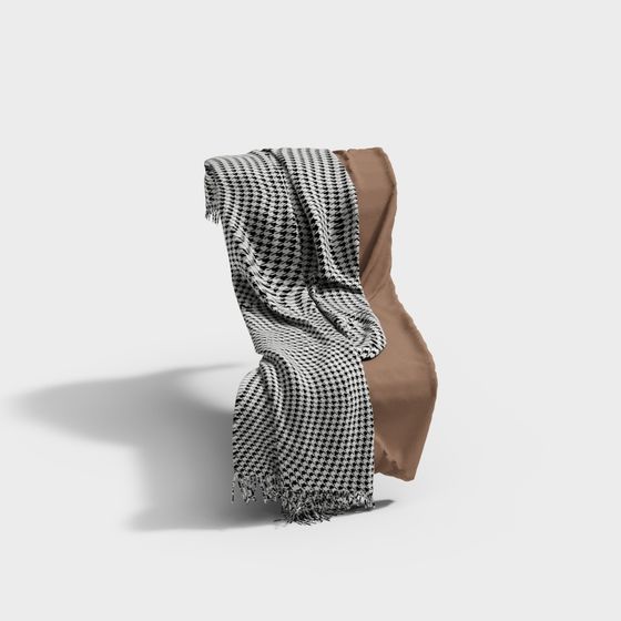 Elegant Blanket 3D model