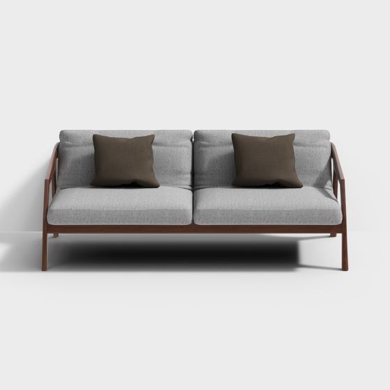 Urban Comfort Sofa 3D model