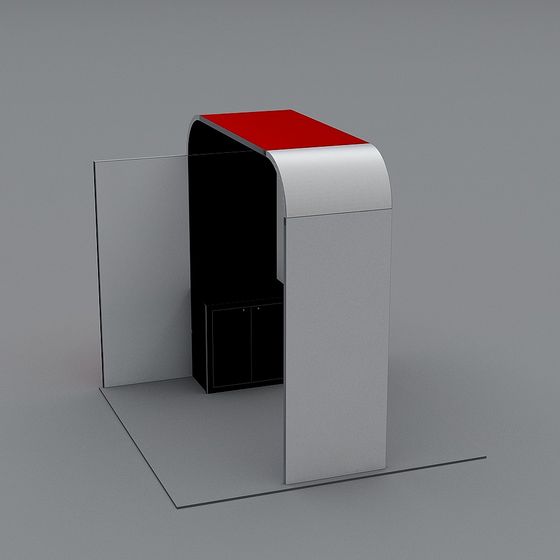 City Corner Rest 3D model