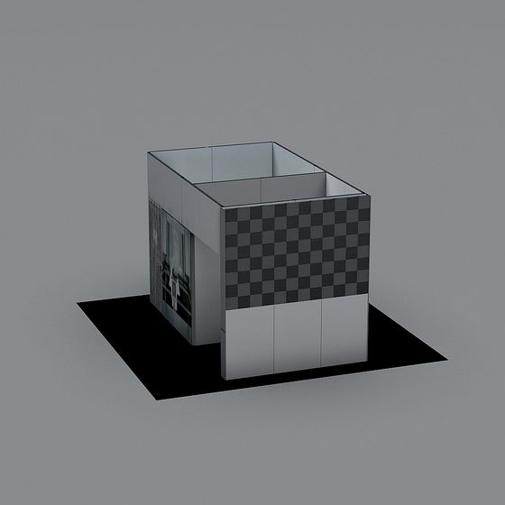 Glass Cube 3D model for Creative Projects