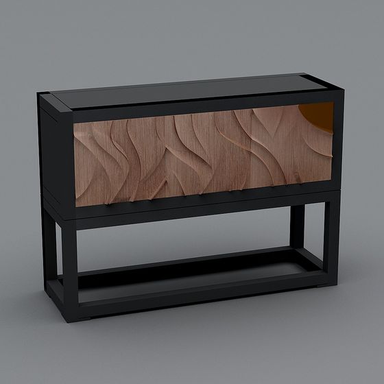 Flowing Light Cabinet 3D model