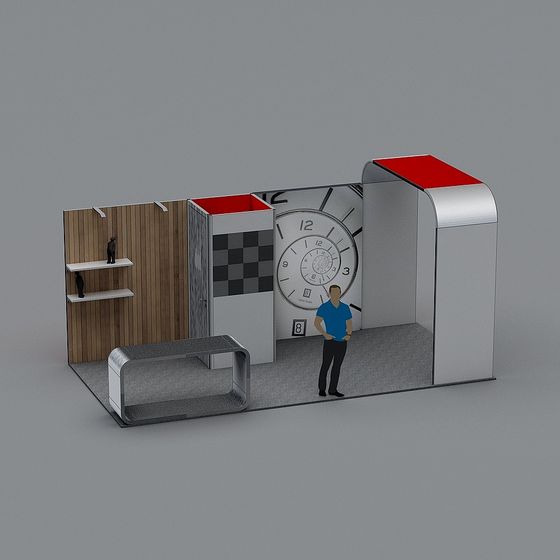 Futuristic Office Space 3D model for Creative Projects