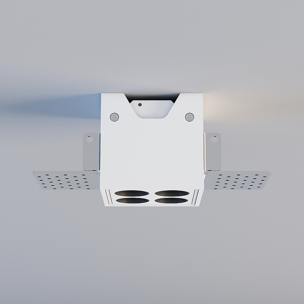 Modern Minimalist Ceiling Light Fixture 3D model