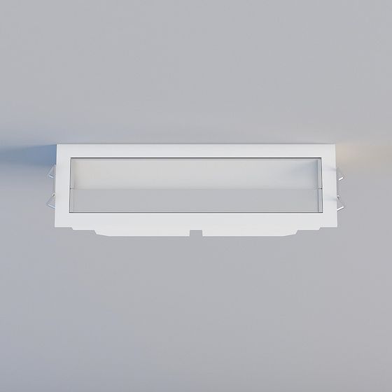 Minimalist Wall Shelf 3D model