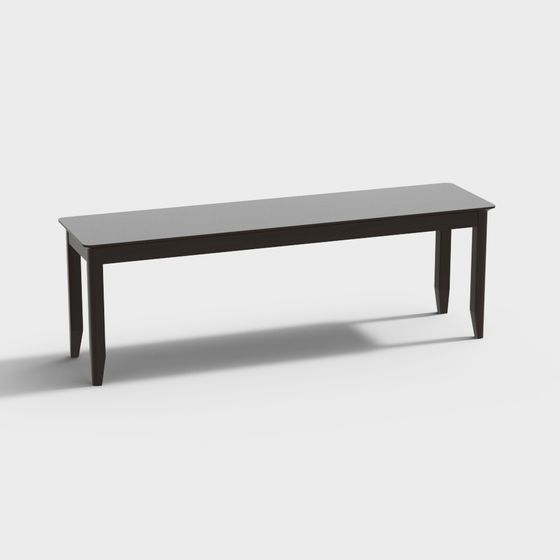 Urban Bench 3D model