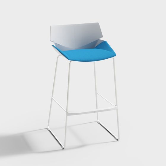 Urban Leisure Bar Stool 3D Model