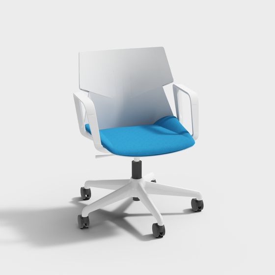 Streamlined Office Chair 3D model