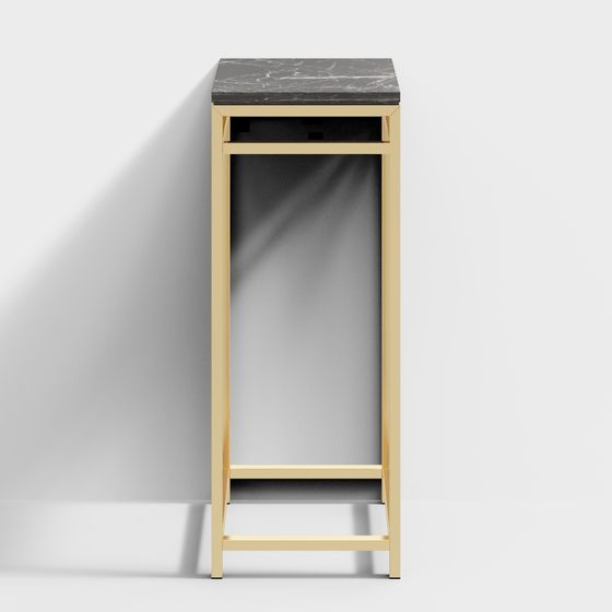 Urban Corner Side Table 3D model