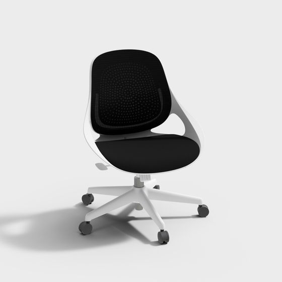 Modern Minimalist Office Chair 3D model
