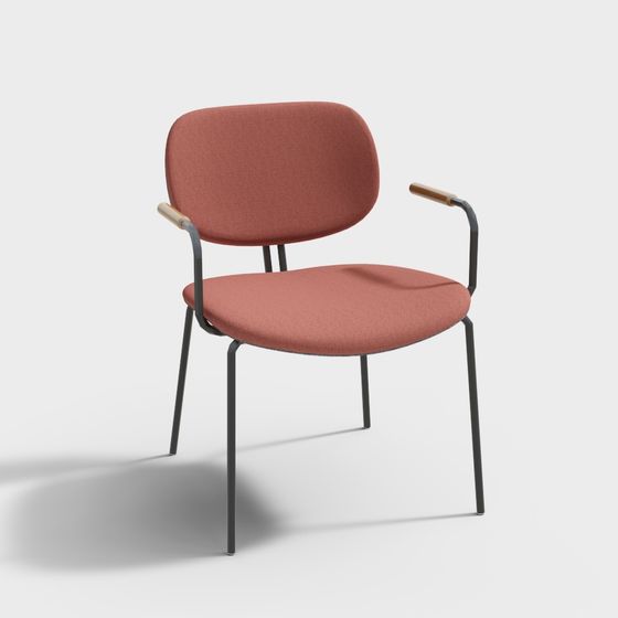 Urban Leisure Chair 3D model for Contemporary Spaces