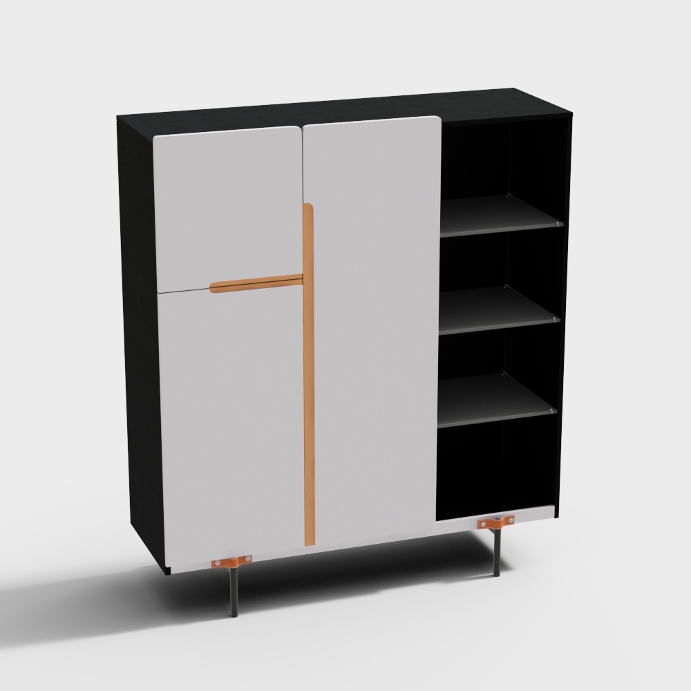 Urban Storage Cabinet 3D model