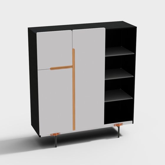 Urban Storage Cabinet 3D model