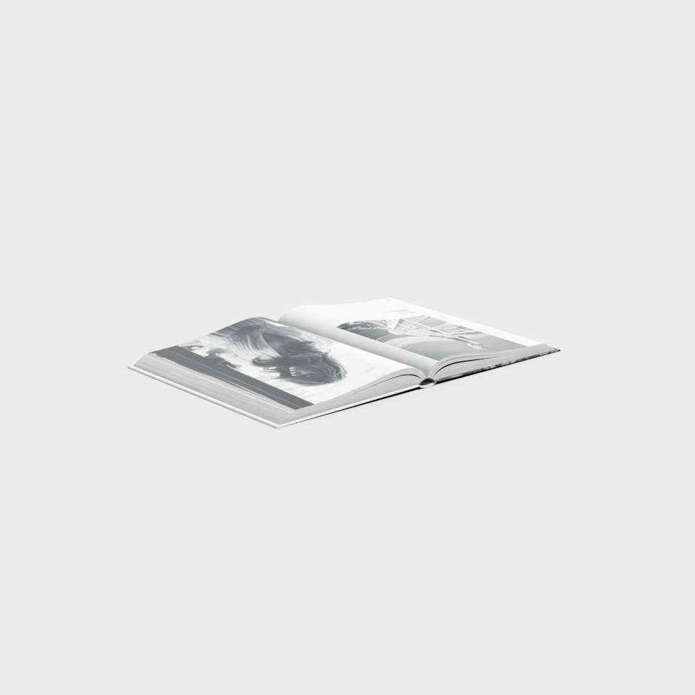 Elegant Open Book 3D model