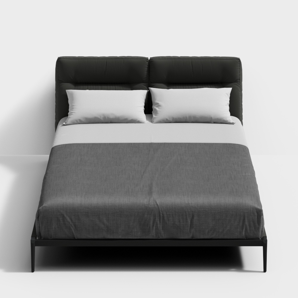 Urban Comfort Bed Frame 3D model