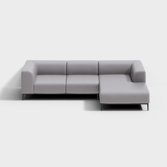 Urban Comfort Sofa 3D model for Modern Interiors