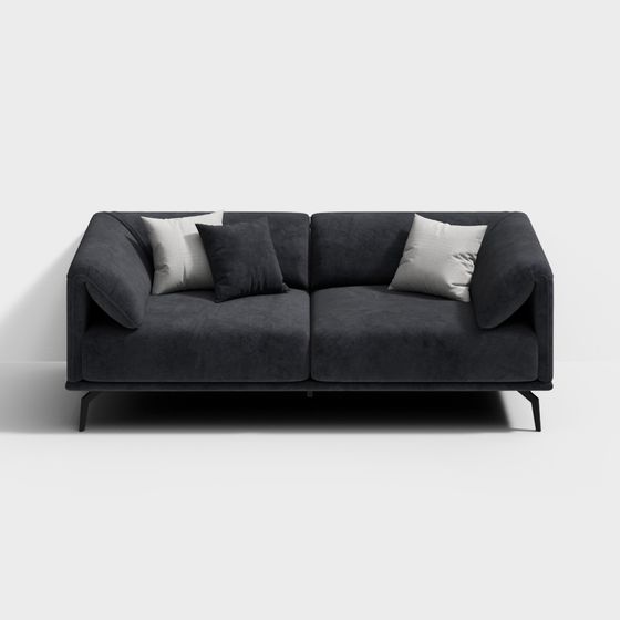 Urban Comfort Sofa 3D model