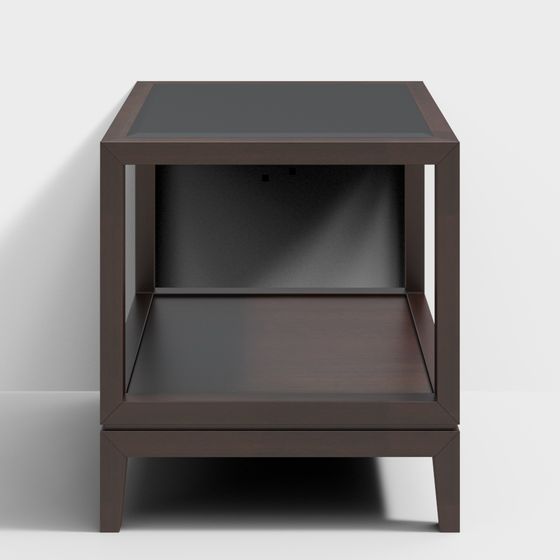 Stylish Urban Corner Side Table 3D model