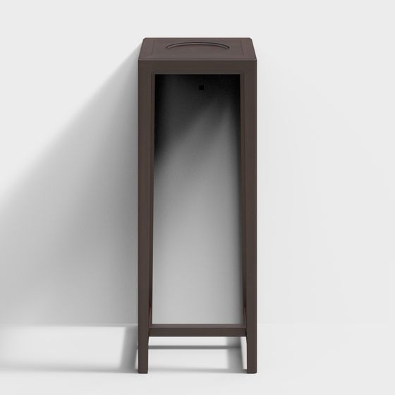 Stylish Urban Window Low-Poly 3D model for Creative Projects