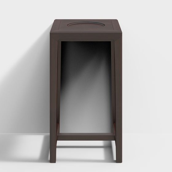 Urban Corner Side Table 3D model for Creative Spaces