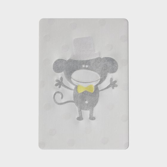 Charming Low-Poly Monkey Gent 3D Model