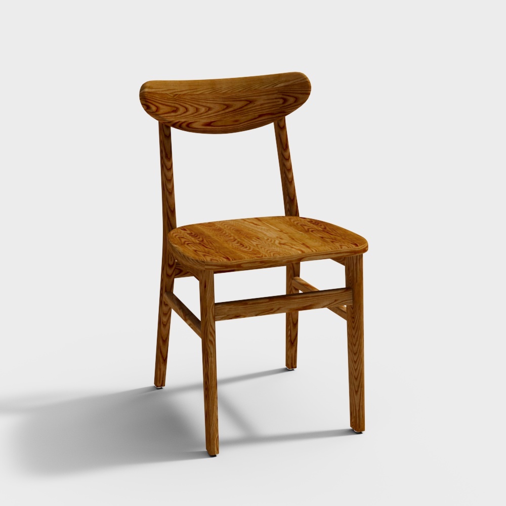 Màu gỗ log - Ghế ăn C032