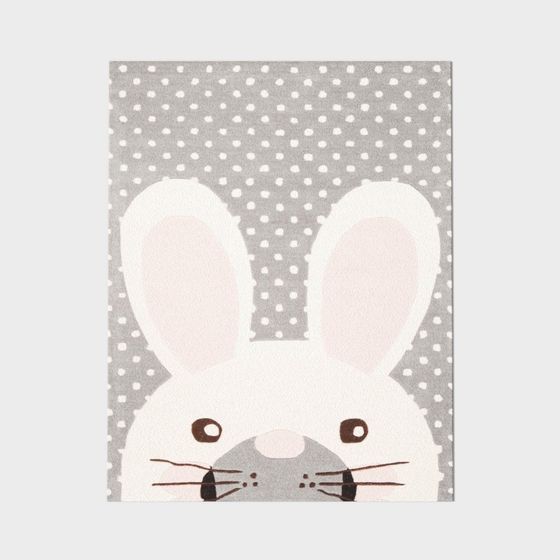 Charming Bunny Carpet 3D model