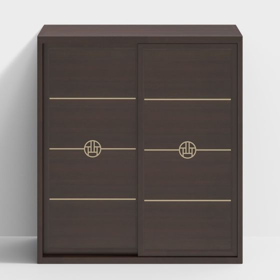 Elegance Storage Cabinet 3D model