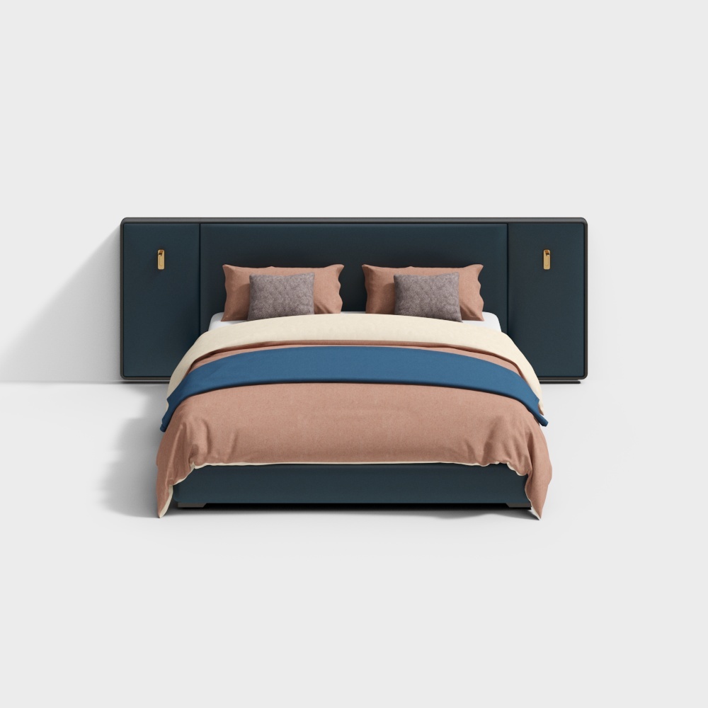 J-MSH-ZY-BT-9001-18C-King size bed