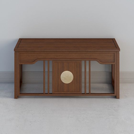 Stylish Chinese Tea Table 3D model for Contemporary Spaces