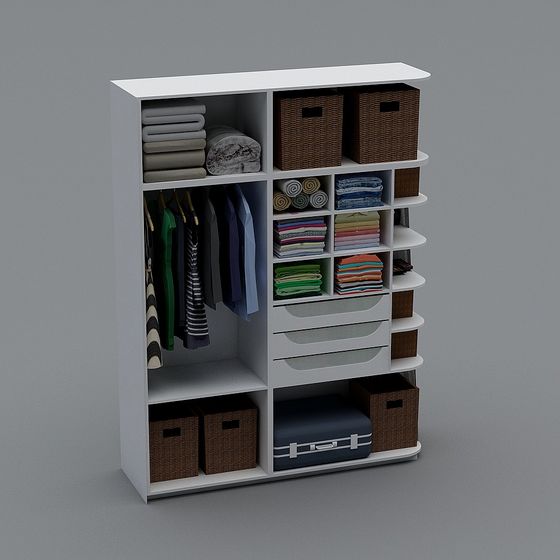 Versatile Storage Cabinet 3D model