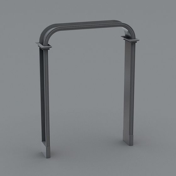 Urban Gateway 3D model for Contemporary Spaces