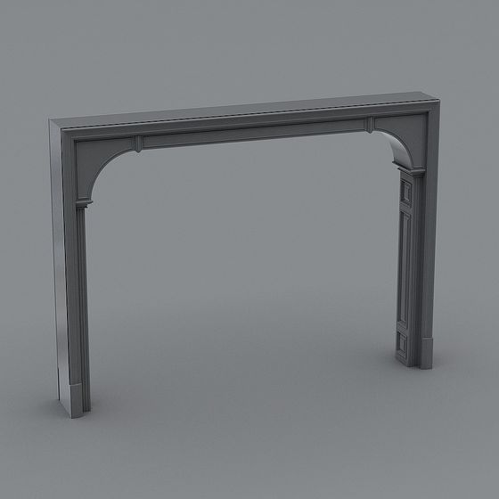 Elegant Low-Poly Arch 3D model for Creative Projects