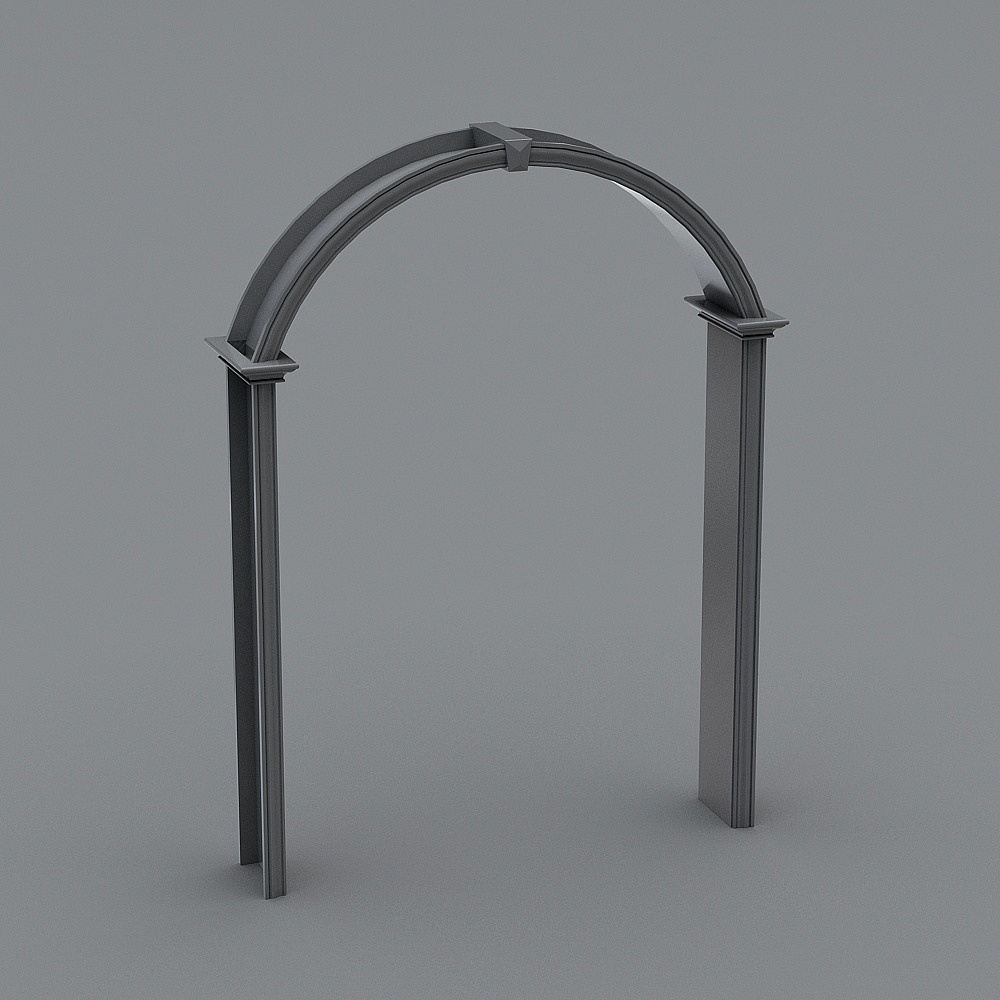 Elegant Archway 3D Model