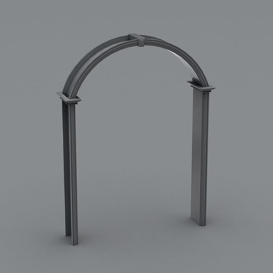 Stylish Archway 3D Model for Creative Projects