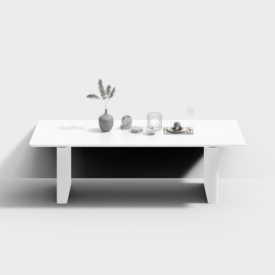 Minimalist Coffee Table 3D model