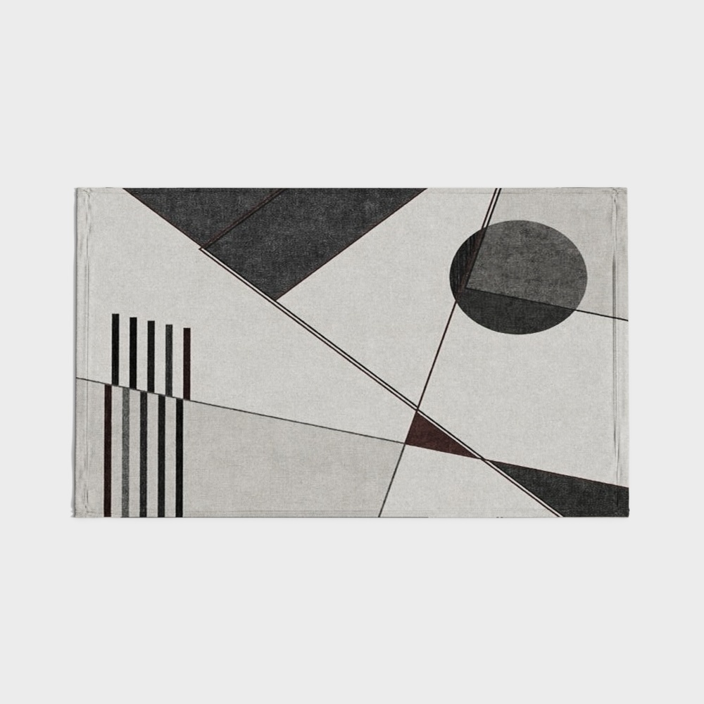 Tapis carré moderne-25