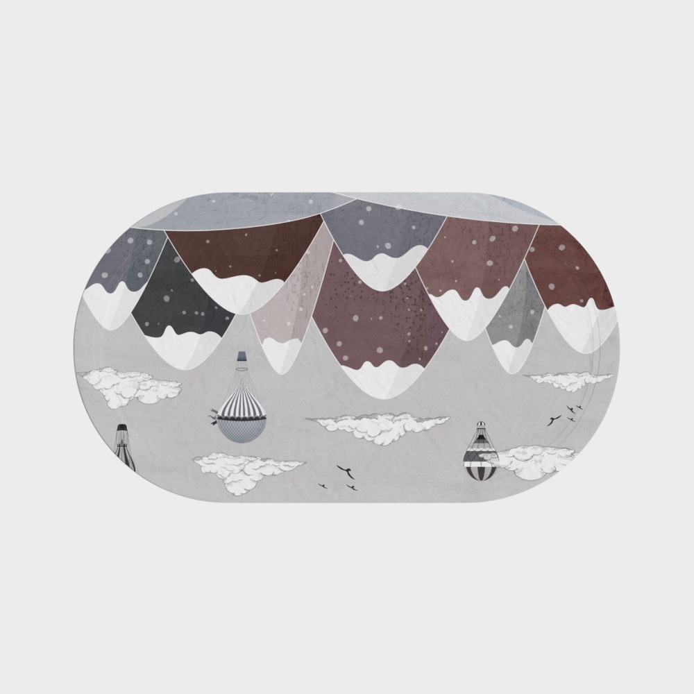 Modern square carpet-14