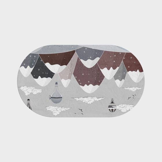 Sky Dream Low Poly Hot Air Balloon 3D Model for Imaginative Projects