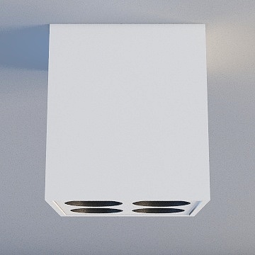 Three-strong lighting MGL04 open grille light