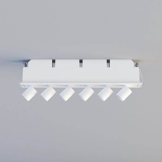 FSL06 Faro Incassato Telescopico a Tre Luci