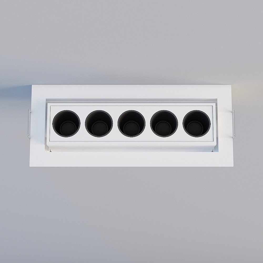 Three-strong lighting FRG05 (adjustable grille light)