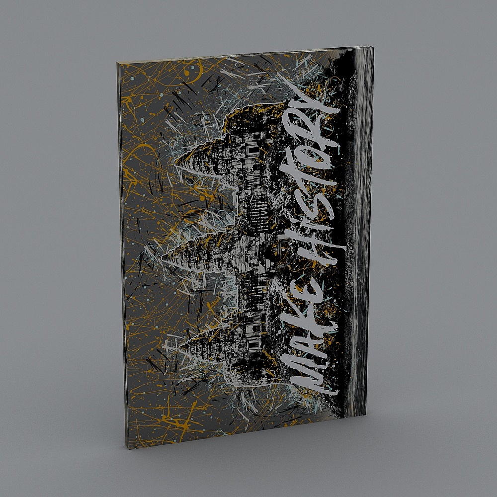 Urban Graffiti Board 3D model for Designers