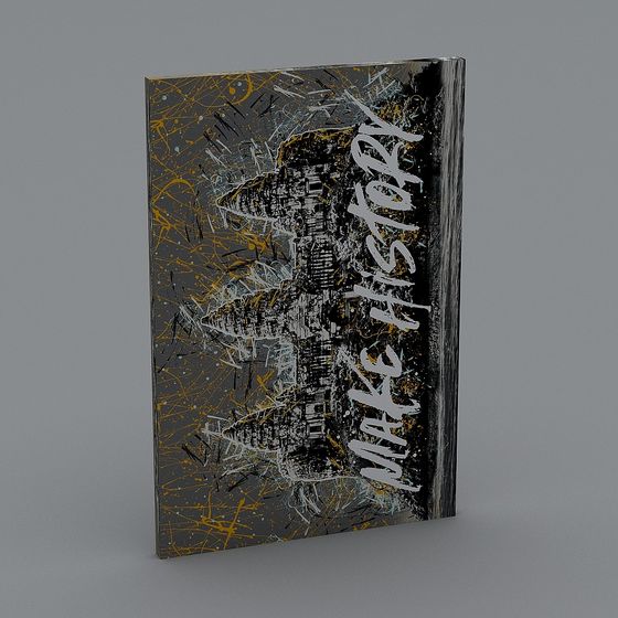 Urban Graffiti Board 3D model for Designers