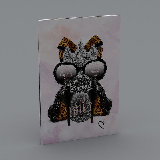 Charming Low-Polygon Cat 3D Model