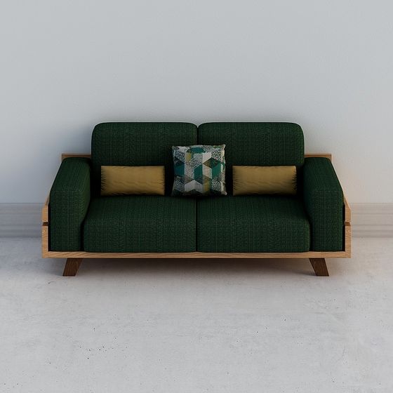Urban Retreat Sofa 3D model for Modern Interiors