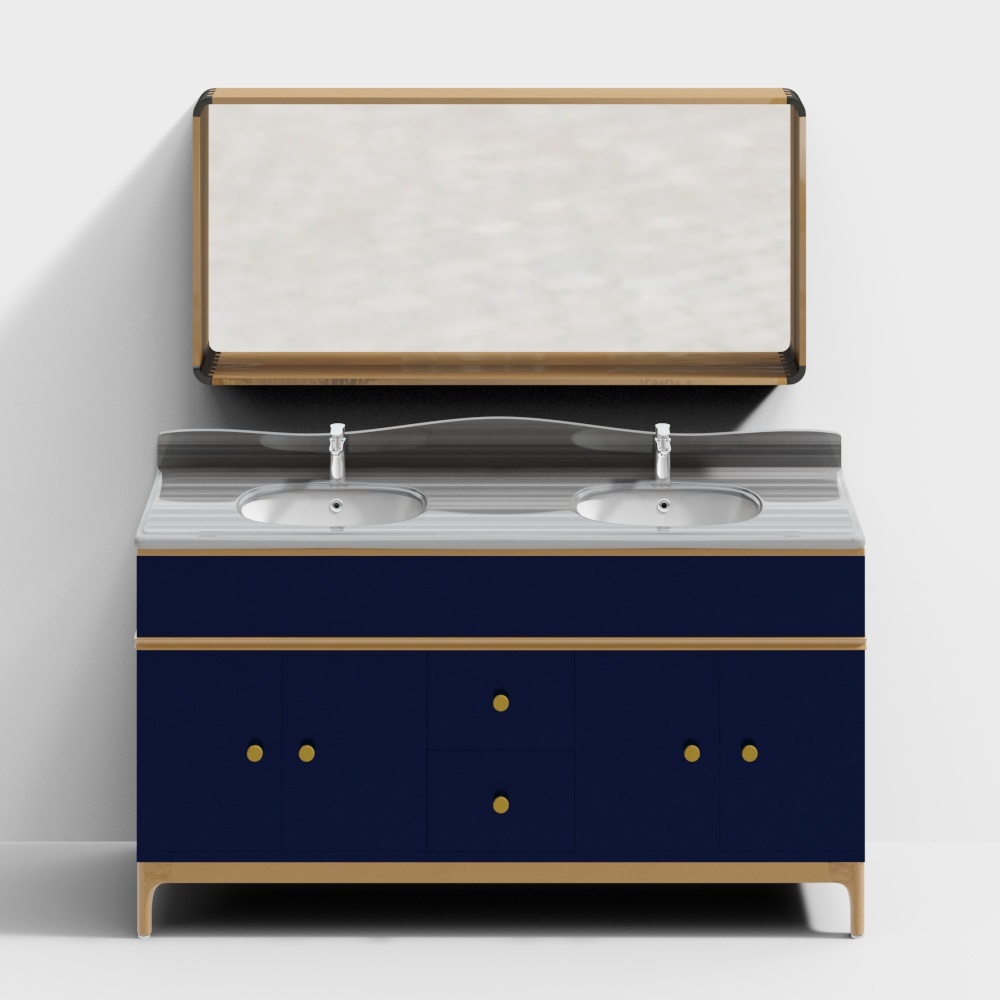 Armoire de salle de bains combinée