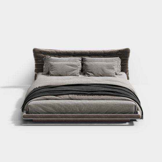 Urban Comfort Bed 3D model