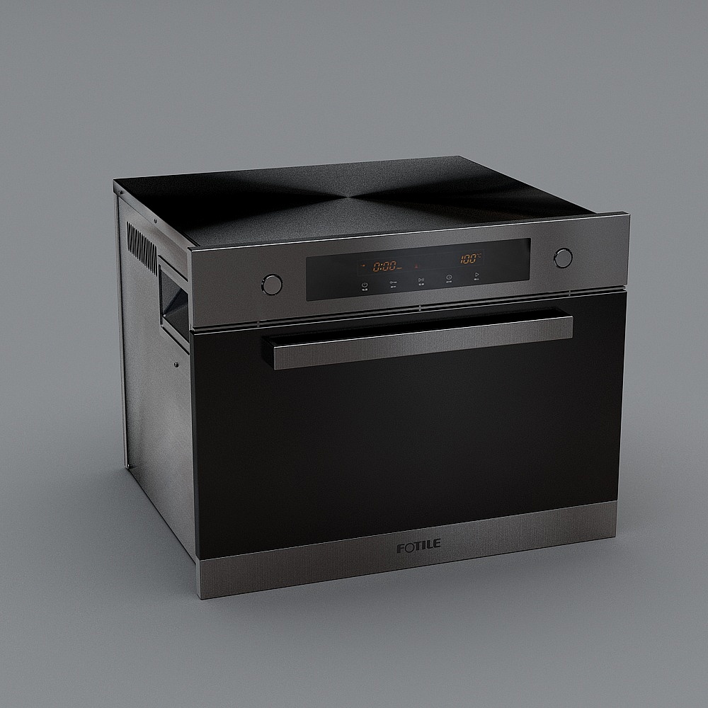 FOTILE Embedded Oven 3D model for Modern Kitchens