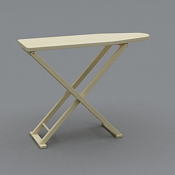 Stylish Ironing Board 3D model for Modern Interiors