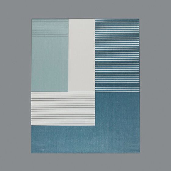 Abstract Geometric Carpet 3D model for Creative Spaces